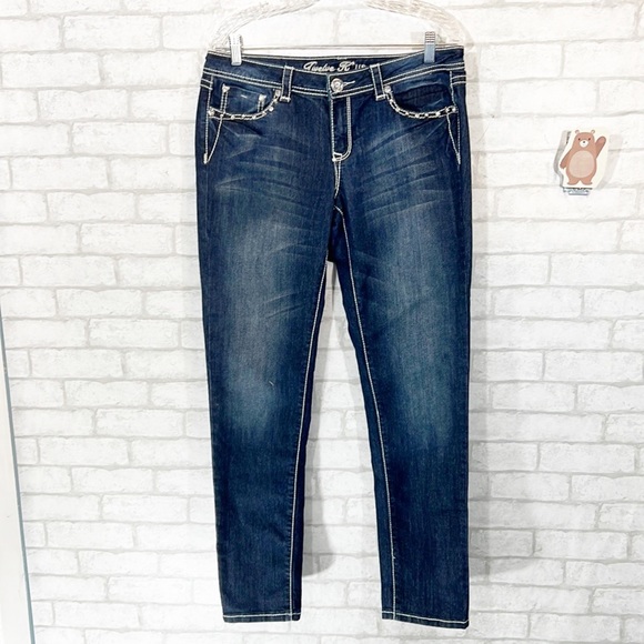 Twelve K embellished jeans size 13 - Picture 2 of 11